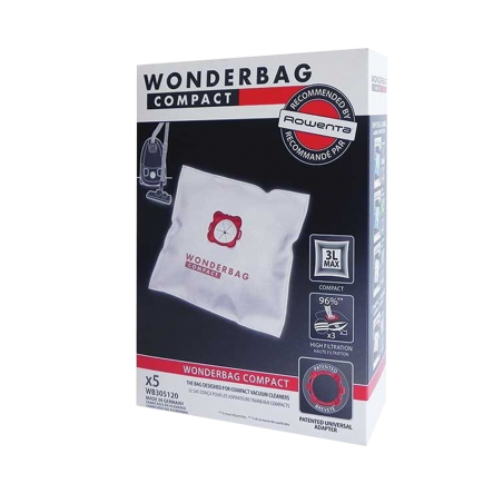 Sacs aspirateur Wonderbag compact x 5 - WB305120